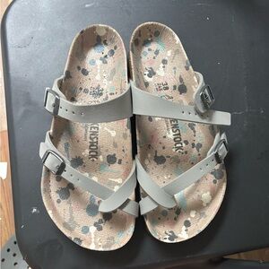 Birkenstock Mayari Sandals - Gray (Stone Coin)